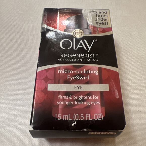 Olay Regenerist Micro-Sculpting Eye Swirl Cream .5oz Firms Brighten Discontinued - Picture 1 of 2